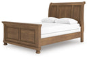 Feddinger - Sleigh Bed #queen