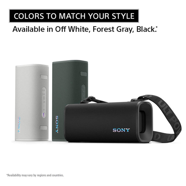 Sony - ULT FIELD 3 Wireless Speaker - Off White