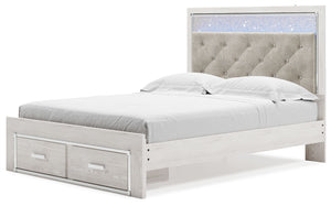 Altyra - Panel Bed #queen #footboardstorage