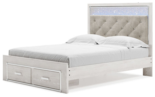Altyra - Panel Bed #queen #footboardstorage
