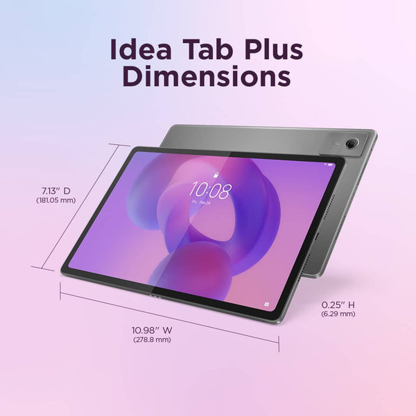 Lenovo - Idea Tab Plus - 12.1" 2.5K Tablet - 8GB RAM - 128GB UFS - Luna Grey