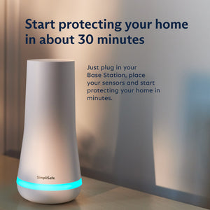 SimpliSafe - 9pc Outdoor Home Security System - White