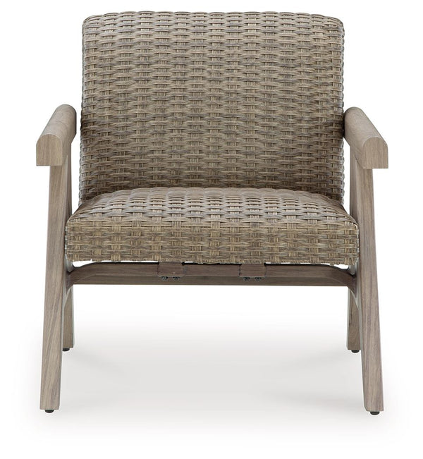 Cliff Trails - Rocking Lounge Chair - Beige