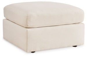 Modmax - Oversized Accent Ottoman #white