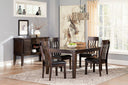 Haddigan - Dining Table With Side Chairs #5pc.table,4chairs