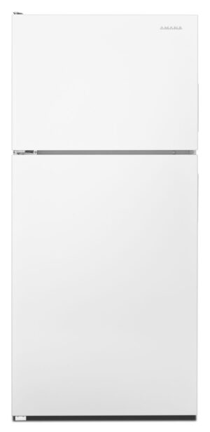 Amana - 18 Cu. Ft. Top-Freezer Refrigerator - White