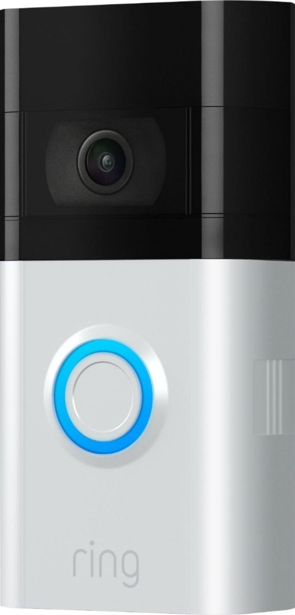 Ring - Video Doorbell 3 - Satin Nickel