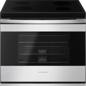 Amana - 4.8 Cu. Ft. Freestanding Electric Range - Stainless Steel