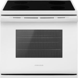 Amana - 4.8 Cu. Ft. Freestanding Electric Range - White