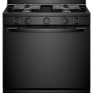 Amana - 5.1 Cu. Ft. Freestanding Gas Range - Black