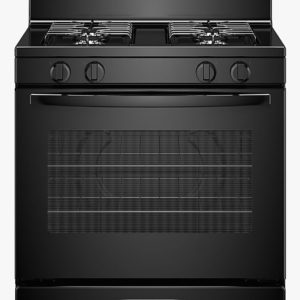 Amana - 5.1 Cu. Ft. Freestanding Gas Range - Black