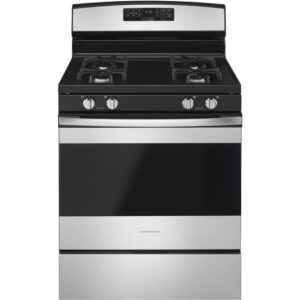 Amana - 5.0 Cu. Ft. Self-Cleaning Freestanding Gas Range - White