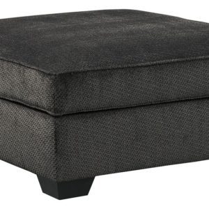 Charenton - Charcoal - Ottoman With Storage