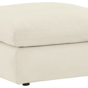 Next-gen - White - Oversized Accent Ottoman