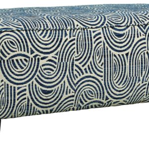 Trendle - Ink - Oversized Accent Ottoman