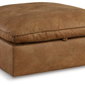 Marlaina - Caramel - Ottoman With Storage