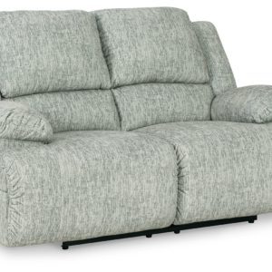 Mcclelland - Gray - Reclining Power Loveseat