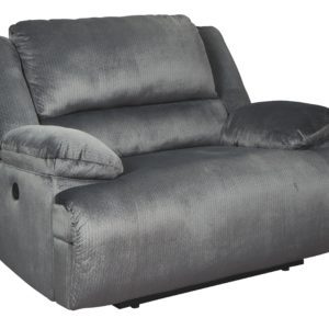 Clonmel - Charcoal - Zero Wall Wide Seat Recliner