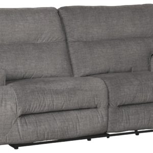 Coombs - Charcoal - 2 Seat Reclining Power Sofa