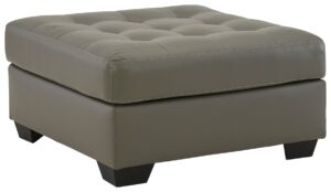 Donlen - Gray - Oversized Accent Ottoman