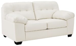 Donlen - White - Loveseat