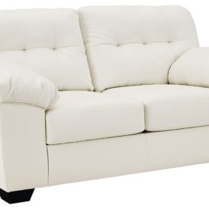 Donlen - White - Loveseat