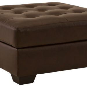 Donlen - Chocolate - Oversized Accent Ottoman