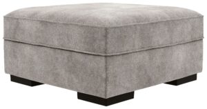Bardarson - Silver - Ottoman With Storage