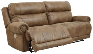 Grearview - Earth - 2 Seat Pwr Rec Sofa Adj Hdrest