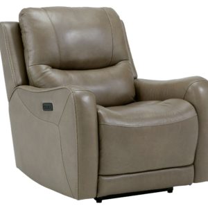 Galahad - Sandstone - Zero Wall Recliner W/pwr Hdrst