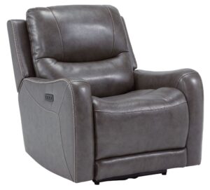 Galahad - Smoke - Zero Wall Recliner W/pwr Hdrst