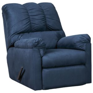 Darcy - Blue - Rocker Recliner