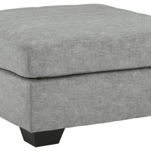 Falkirk - Steel - Oversized Accent Ottoman