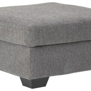 Dalhart - Charcoal - Oversized Accent Ottoman