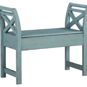 Heron - Blue - Accent Bench