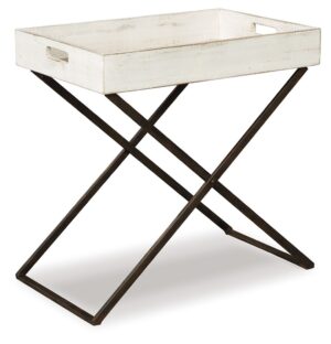Janfield - Antique White - Accent Table