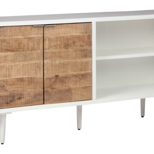 Shayland - White / Brown - Accent Cabinet