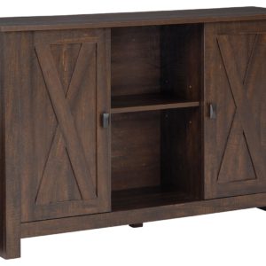 Turnley - Distressed Brown - Accent Cabinet