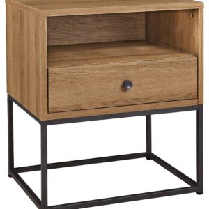Thadamere - Light Brown - One Drawer Night Stand