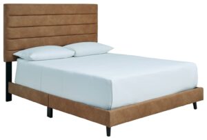 Vintasso - Brown - Queen Uph Hdbd/Ftbd/Roll Slats