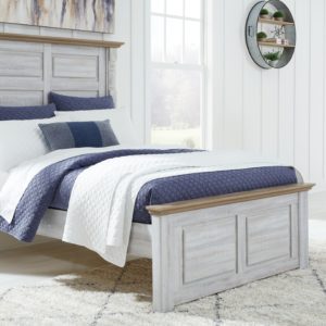 Haven Bay - Brown / Beige - Full Panel Bed