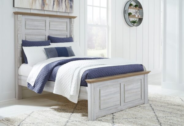 Haven Bay - Brown / Beige - Full Panel Bed