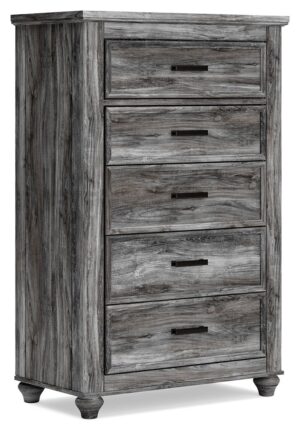Thyven - Gray - Five Drawer Chest