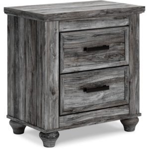 Thyven - Gray - Two Drawer Night Stand