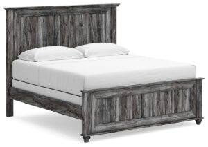 Thyven - Gray - King Panel Bed