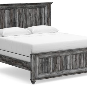 Thyven - Gray - King Panel Bed