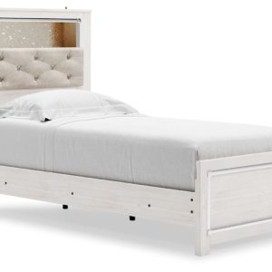Altyra - White - Twin Panel Bookcase Bed