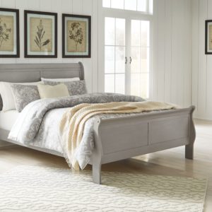 Kordasky - Gray - Queen Sleigh Bed