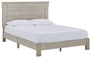 Hollentown - Whitewash - Full Panel Bed