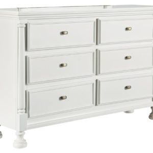 Kaslyn - White - Dresser